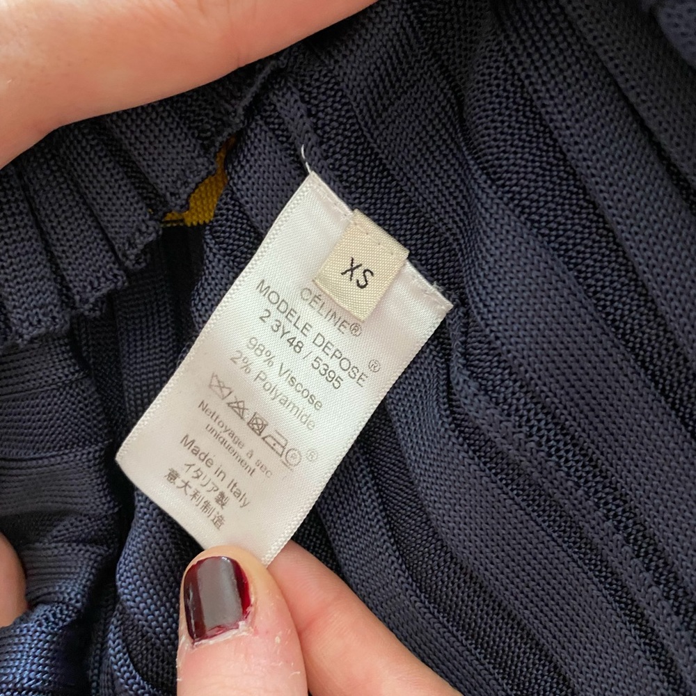 Celine striped jersey dress - Picture 14 of 14